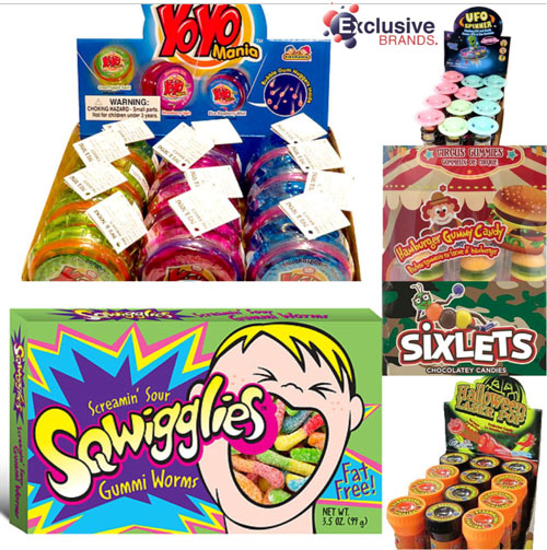 Exclusive Brands Candy Distribution