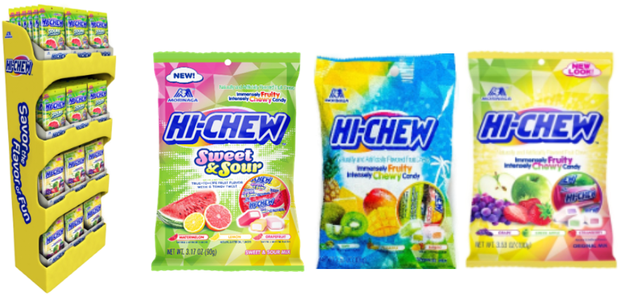 Hi Chew 72ct Display