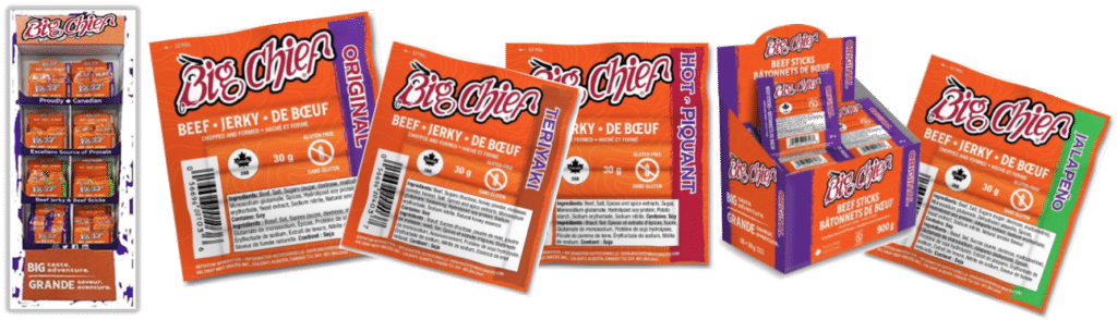 Big Chief 30g Pouches & Sticks